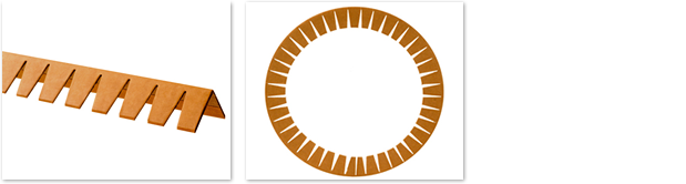Cantoneiras Dentadas ou Flexíveis